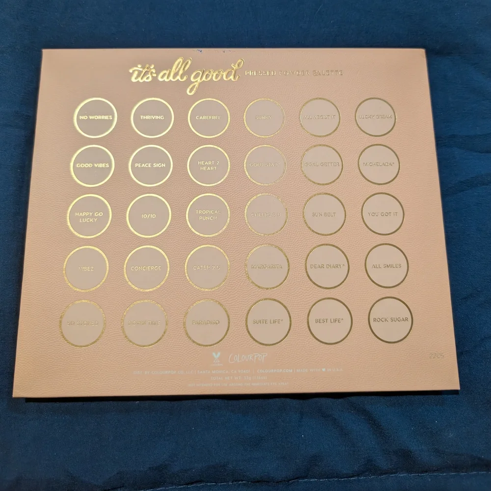 ColourPop It's All Good Eyeshadow Palette - Picture 2 of 3